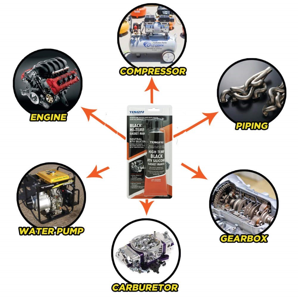 rtv gasket application применение прокладки RTV