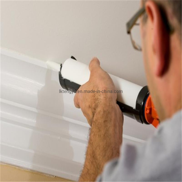 Быстроотверждаемый акриловый герметик для клея карниза для приклеивания карниза к стене и герметизации