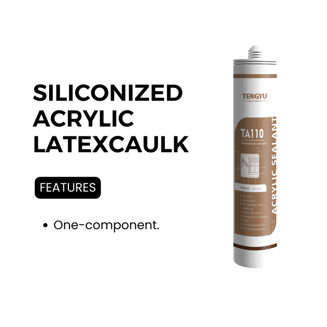 Высокоэффективный непровисающий силиконизированный акриловый латексный герметик