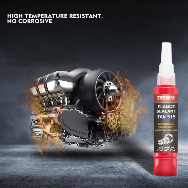 Высокотемпературный анаэробный фланцевый герметик для уплотнения корпуса коробки передач для продажи