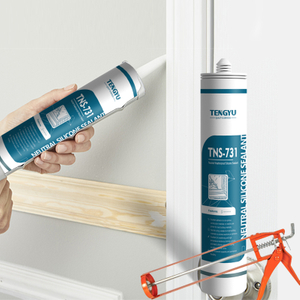 100% водонепроницаемый и атмосферостойкий силиконовый герметик общего назначения 