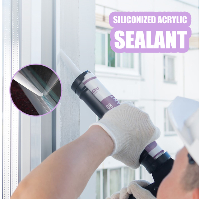 TA108 Акриловый латексный герметик плюс силикон