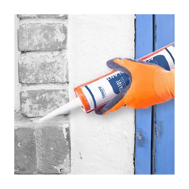 Белый декоратор с низким содержанием летучих органических соединений затыкает акриловый герметик общего назначения для украшения