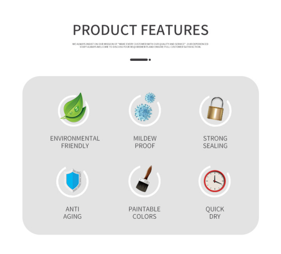 Преимущества акрилового герметика