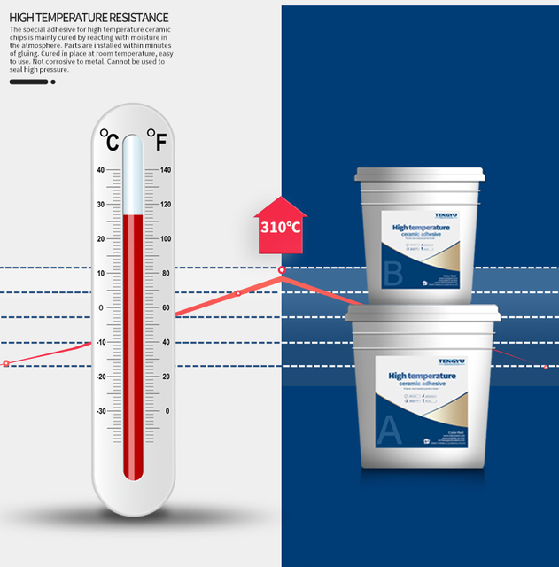 Клей для керамической плитки промышленного клея Аб эпоксидной смолы двухкомпонентный керамический износостойкий