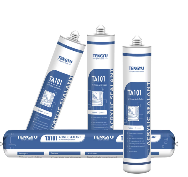 Окрашиваемый водонепроницаемый универсальный акриловый герметик для строительства