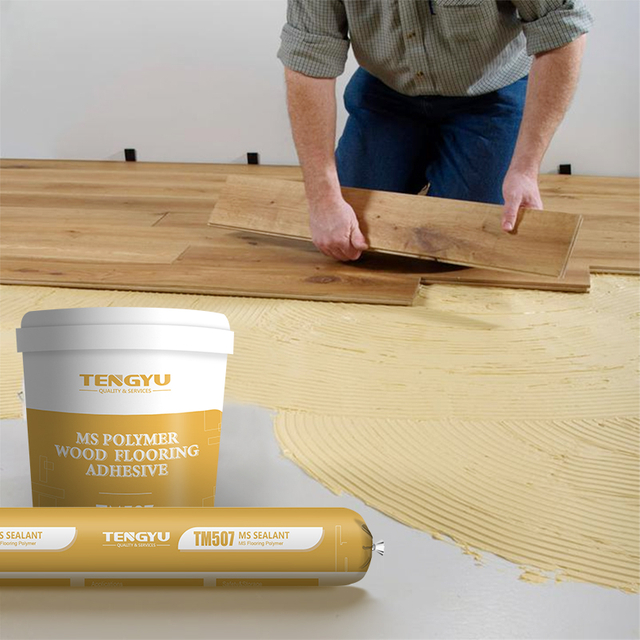 Однокомпонентный модифицированный силановый гибкий клей для деревянных полов