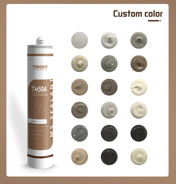 Экологичные многоцелевые гибридные герметики Силил-модифицированный полиэфирный клей для строительства 