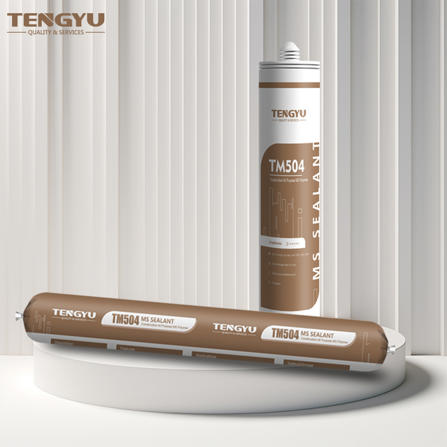 OEM быстросохнущий водонепроницаемый полимерный герметик MS для строительства