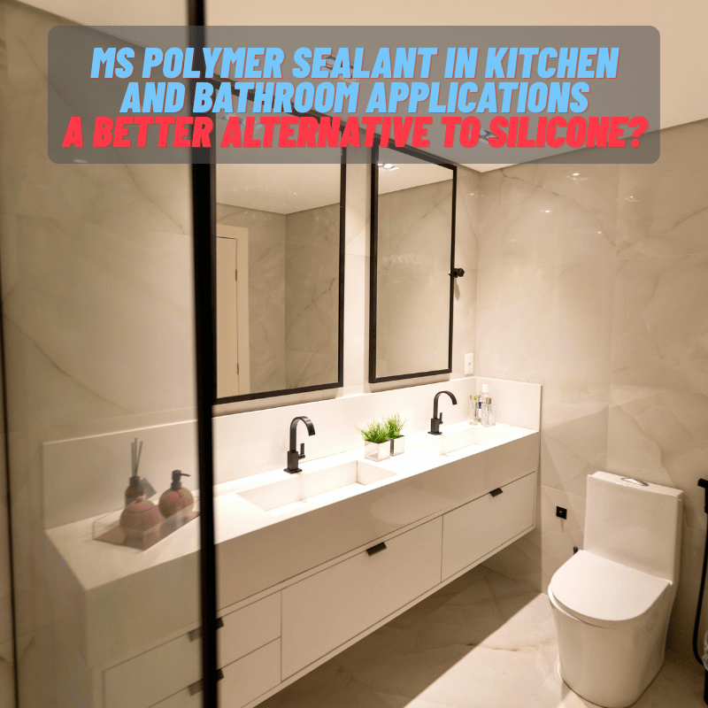 Герметик MS-полимер на кухне и в ванной: лучшая альтернатива силикону?